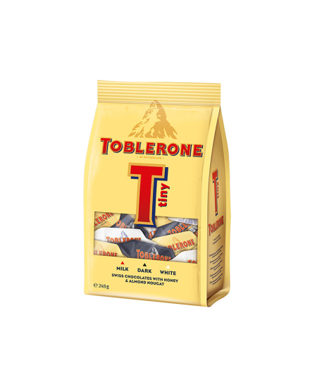 Saldainių rinkinys TOBLERONE Tiny, maišelyje, 248 g