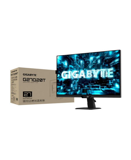 Gigabyte | G27Q20T EK | 27 " | SuperSpeed IPS | QHD | 200 Hz | 0.5 ms | 2560 x 1440 pixels | 300 cd/m² | HDMI ports quanti