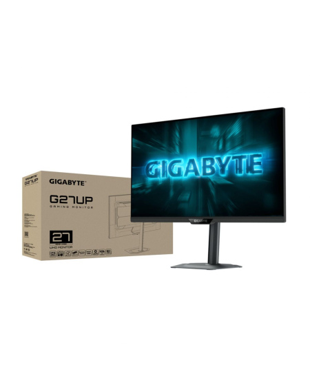 Gigabyte | G27UP EK | 27 " | SS IPS | UHD | 160 Hz | 1 ms | 3840 x 2160 pixels | 400 cd/m² | HDMI ports quantity 2