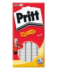 Montavimo kvadratėliai PRITT, nuimami, 65 vnt.
