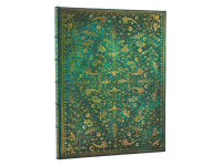 Užrašų knygelė PAPERBLANKS Emerald Flower, Nature´s Grace, 175x230 mm, linijomis
