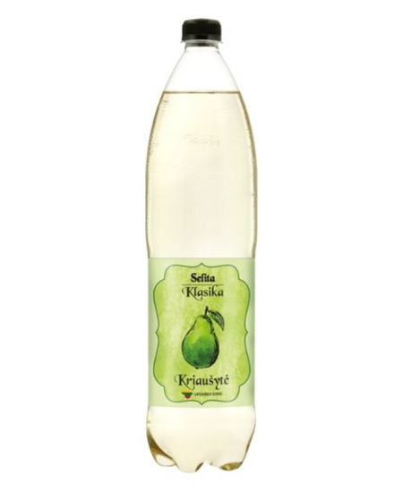 Gazuotas gaivusis gėrimas SELITA, kriaušių skonio, 1,5 l