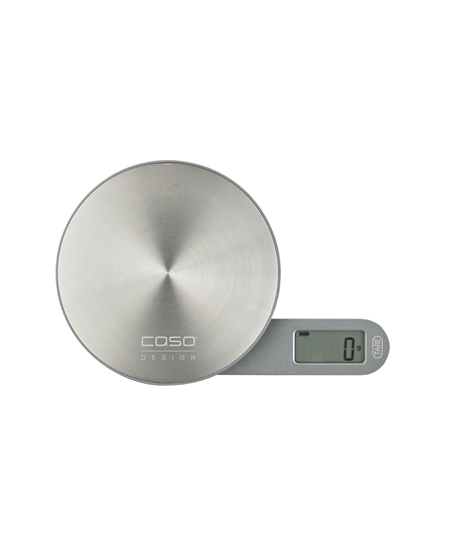 Caso | Scales | Kitchen EcoMate | Maximum weight (capacity) 5 kg | Graduation 1 g | Display type LCD | Stainless steel