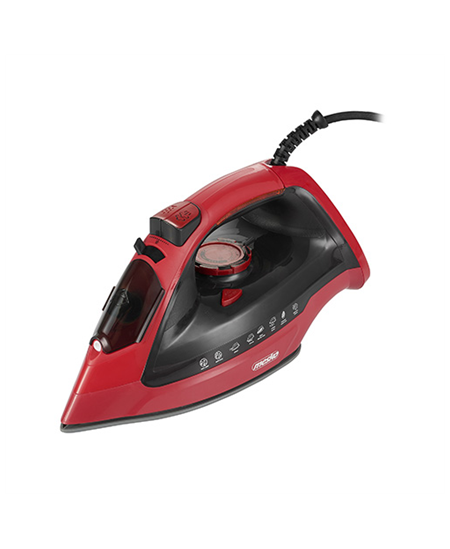 Mesko | Iron | MS 5031 | Steam Iron | 2400 W | Continuous steam 40 g/min | Steam boost performance 70 g/min | Red/Black