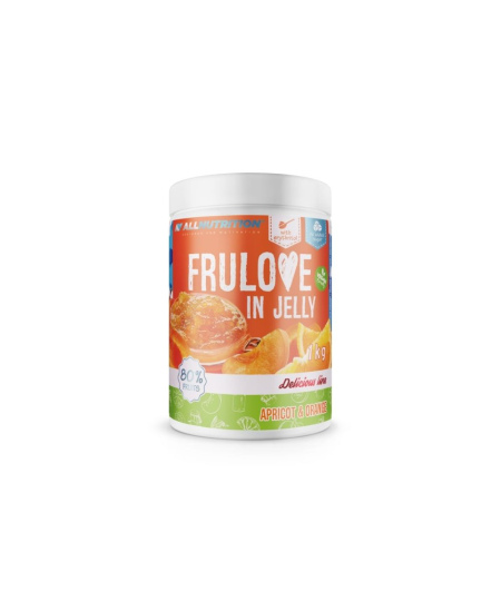Abrikosai ir apelsinai drebučiuose FRULOVE ALLNUTRITION , 1 kg