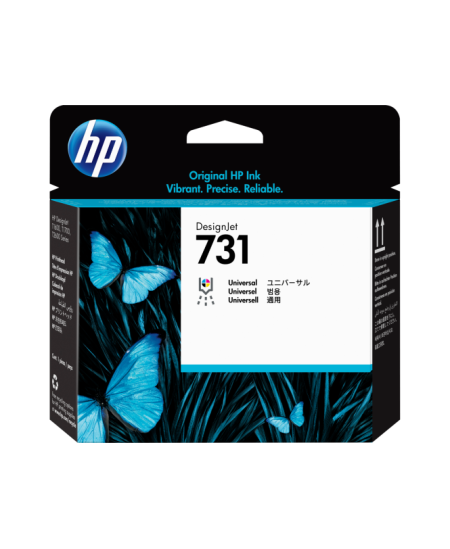 HP 731 (P2V27A) DesignJet spausdinimo galvutė, CMY, Grey, Matte black, Photo black