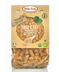 Ekologiški avinžirnių makaronai DALLA COSTA, Fusilli, 250 g LT-EKO-001