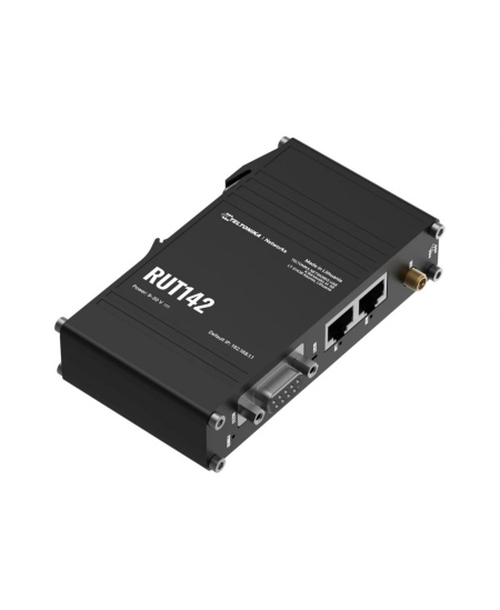 Teltonika | Ethernet Router with RS232 (RUT142000000) | RUT142 | 802.11n | 10/100 Mbit/s | Mesh Support No | MU-MiMO No | No mob