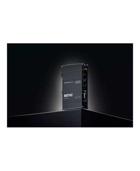 Teltonika | Ethernet Router with RS232 (RUT142000000) | RUT142 | 802.11n | 10/100 Mbit/s | Mesh Support No | MU-MiMO No | No mob
