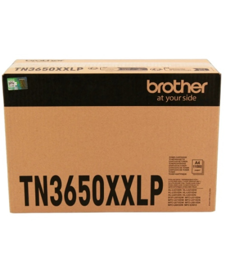 Brother TN3650XXLP (TN-3650XXLP) (TN3600XXL) Lazerinė kasetė, Juoda