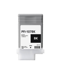Canon PFI-107BK (6705B001) Rašalinė kasetė, Juoda (SPEC)