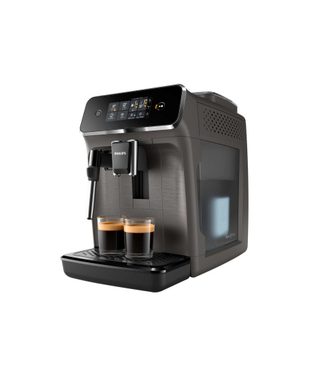 Philips | Espresso Coffee Maker | EP2224/10 | Pump pressure 15 bar | Built-in milk frother | Fully automatic | Kashmir Gray
