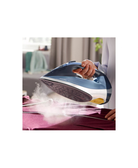 Philips Steam Iron | DST7020/20 | Steam Iron | 2800 W | Water tank capacity 300 ml | Continuous steam 50 g/min | Steam boost per