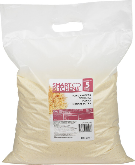 Manų kruopos SMART KITCHEN, 5 kg