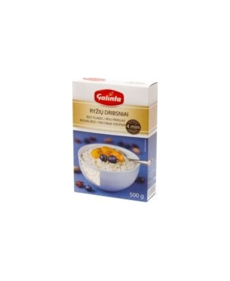 Ryžių dribsniai GALINTA EKSTRA, 500 g