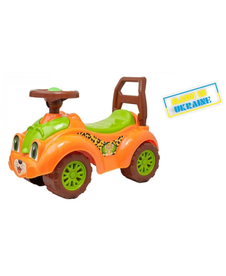 Paspiriama mašinėlė TECHNOK, 65 cm, oranžinės spalvos