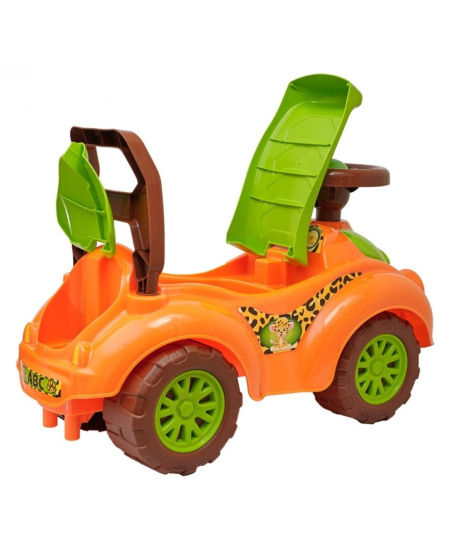 Paspiriama mašinėlė TECHNOK, 65 cm, oranžinės spalvos