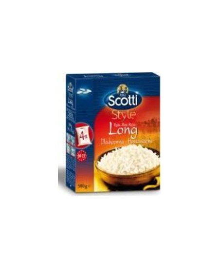 Ryžiai SCOTTI, ilgagrūdžiai, 4 x 125 g