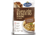 Rizoto ryžiai SCOTTI, Milanese, su grybais, be glitimo 210 g