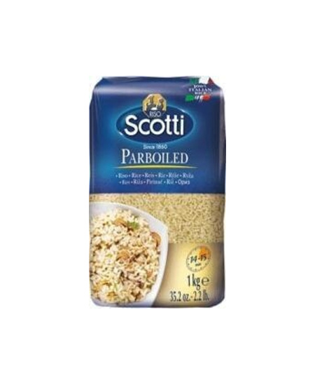 Ilgagrūdžiai ryžiai SCOTTI, plikyti, 1 kg