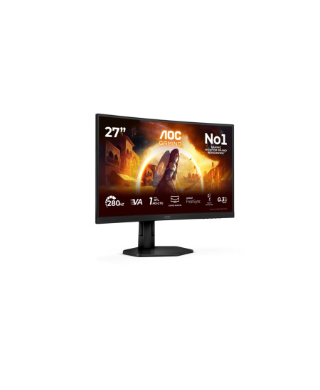 AOC | C27G4ZXU | 27 " | VA | FHD | 16:9 | 280 Hz | 1 ms | 1920 x 1080 pixels | 300 cd/m² | HDMI ports quantity 2