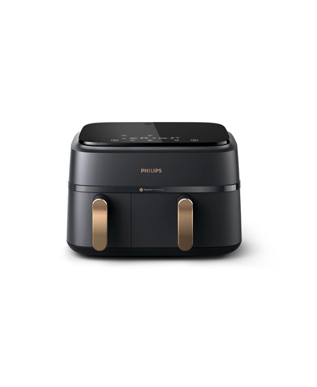 Philips Airfryer | NA352/00 | Power 2750 W | Capacity 9 L | Rapid Air technology | Charcoal Grey/Copper