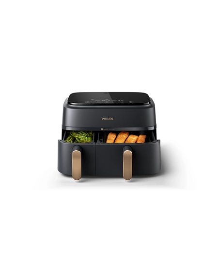 Philips Airfryer | NA352/00 | Power 2750 W | Capacity 9 L | Rapid Air technology | Charcoal Grey/Copper