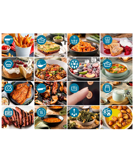 Philips Airfryer | NA332/00 3000 Series | Power 1700 W | Capacity 6.2 L