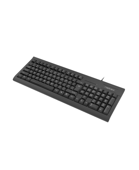 Natec | Moray | Keyboard with Smart ID card reader | Wired | US | Black