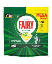 Automatinių indaplovių kapsulės FAIRY Ain1 Lemon, 100vnt