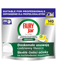 Automatinių indaplovių kapsulės FAIRY All in One PRO, 140 vnt.