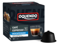 Kavos kapsulės OQUENDO, DG Espresso Decaffeinated, 16 vnt