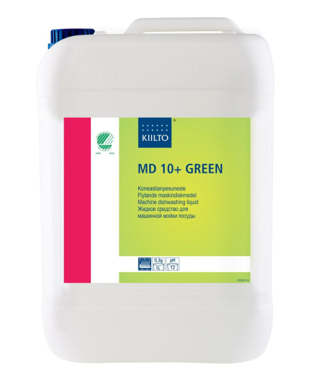 Ploviklis automatinėms indaplovėms KIILTO Md 10 + Green 10 l, (13,2kg)