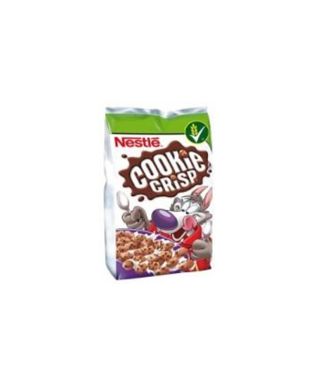 Sausainių formos javų dribsniai NESTLE Cookie Crisp, šokolado skonio, 250 g