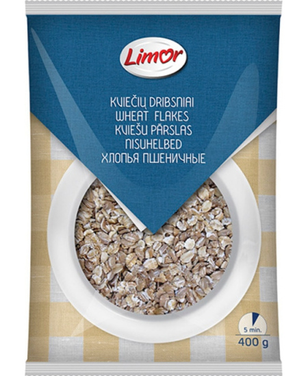 Kviečių dribsniai LIMOR, 400 g