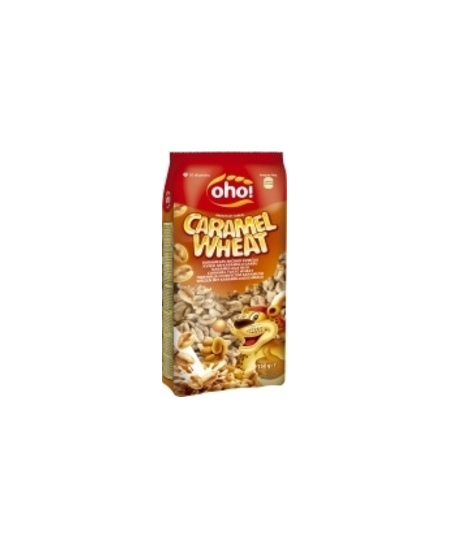 Sausi pusryčiai OHO, kviečiai karamelės skonio, 150 g