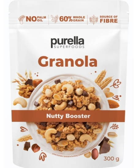Granola PURELLA, su riešutais, 300 g
