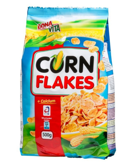 Kukurūzų dribsniai BONA VITA, 500 g