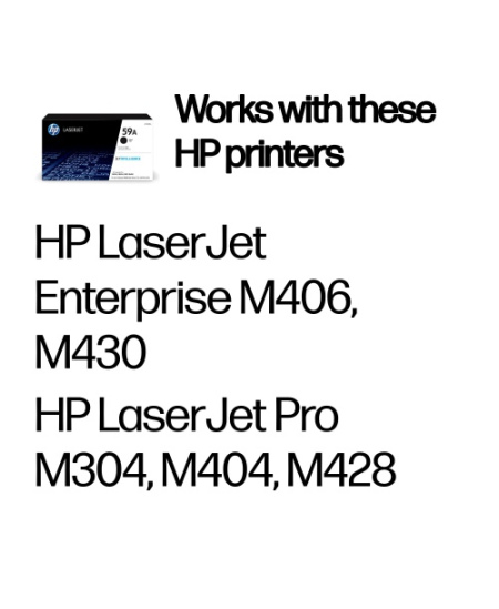 HP 59A (CF259A) Lazerinė kasetė, Juoda