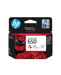 HP 650 Tri-color (CZ102AE) Rašalinė kasetė, CMY
