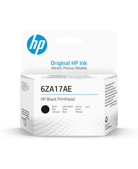 HP 6ZA17AE Rašalinė spausdinimo galvutė, Juoda