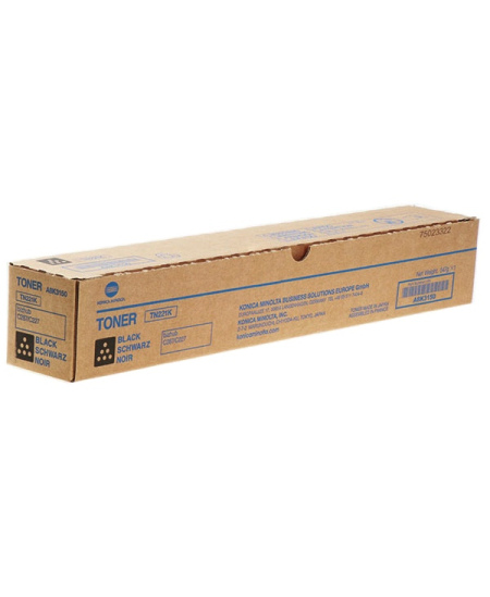 Konica Minolta TN221K (A8K3150) Lazerinė kasetė, Juoda