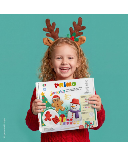 Kūrybinis molio lipdymo ir dekoravimo rinkinys PRIMO Christmas (8+)