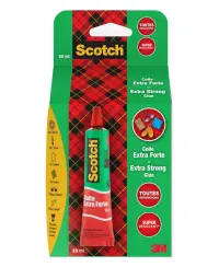 Labai stiprios fiksacijos klijai SCOTCH EXTRA STRONG, 30 ml