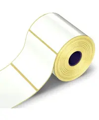 Lipnios etiketės THERMAL ECO, 1-100x150/40-500, baltos spalvos, 1 vnt