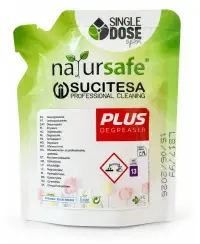 Valiklis virtuvei NATURSAFE PLUS DEGREASER, koncentratas MINI, 50 ml