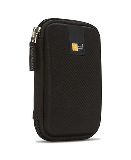 Case Logic Portable Hard Drive Case Black, Molded EVA Foam