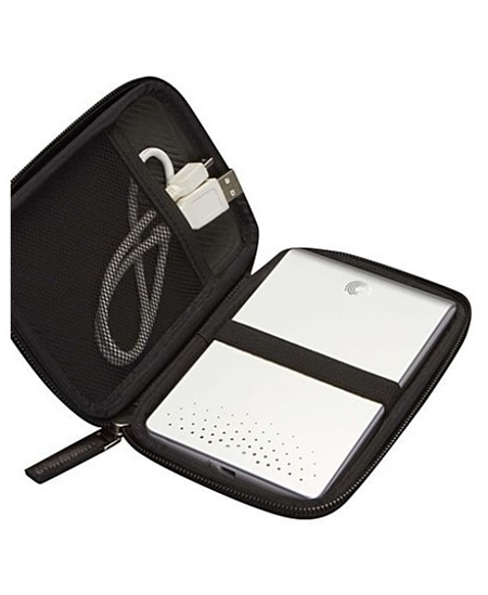Case Logic Portable Hard Drive Case Black, Molded EVA Foam