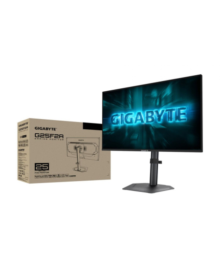 Gigabyte | G25F2A EK | 25 " | SS IPS | FHD | 240 Hz | 1 ms | 1920 x 1080 pixels | 300 cd/m² | HDMI ports quantity 2