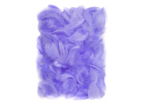 Plunksnos 5-12cm 10g, šv.violetinės